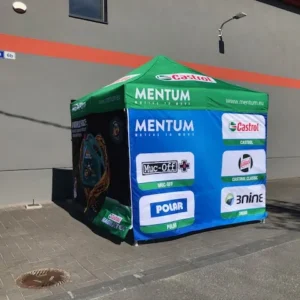 Digitrükiga pop-up telk 3 × 3 m