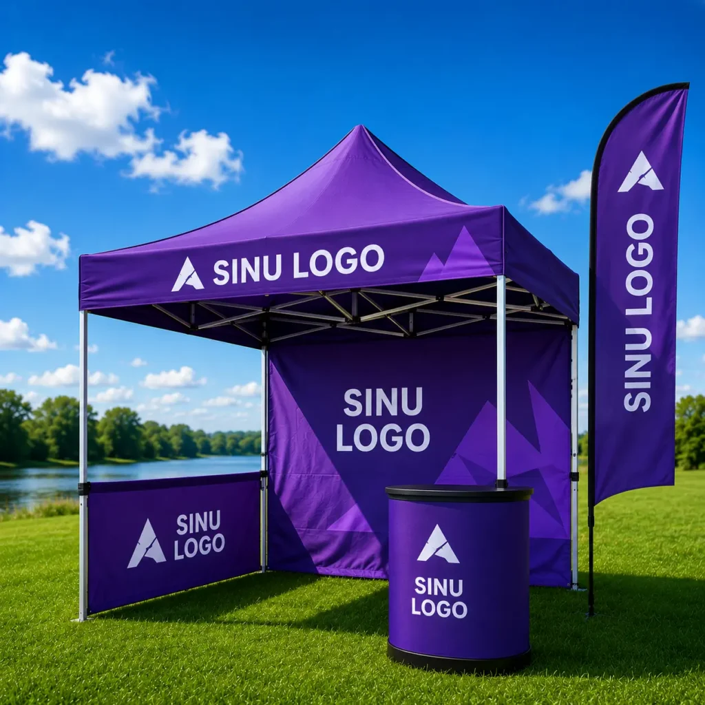 Pop-up telgid 40 ja 50 mm alumiiniumraamiga